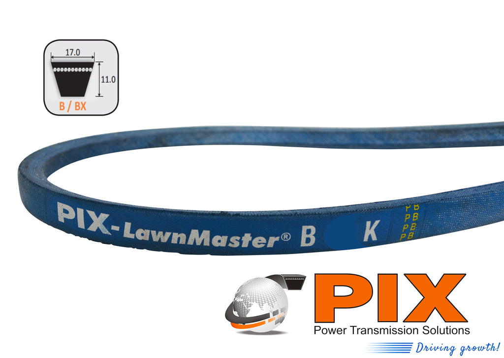 B137K Vee Belt Lawnmaster PIX BK137 Kevlar Cord Dry Cover