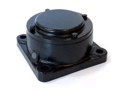 FCM522A FC522A 4-Bolt Square Plummer Block Housing Cw Felt Seals &amp; Fixing Rings