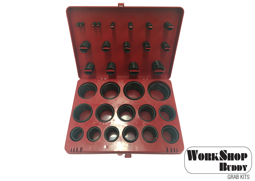 FD2001 Work Shop Buddy 382pc O-Ring Imperial Grab Kit - (1/8 - 1-3/4 Inch)